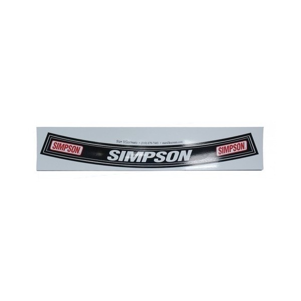 Simpson Visirsticker