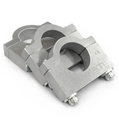Racetech Roll Bar Clamps - Aluminium