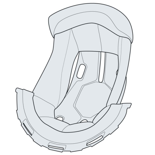 Darksome Interior Top Cap Padding