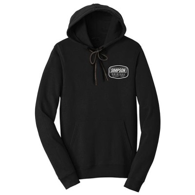 Simpson Burn Out Logo Hoodie