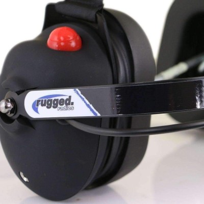 H43 Rubberized Radio Headset